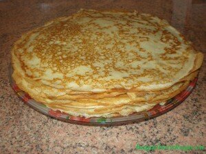 Блины на молоке (рецепт с фото)